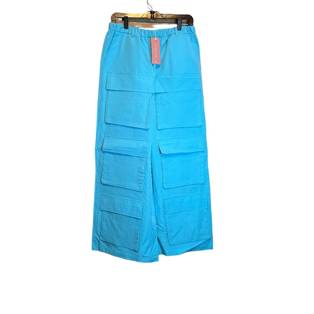 SHEIN Teal Cargo Pants